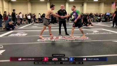 Matt Fowler vs Finley Allen 2025 ADCC Charlotte Open