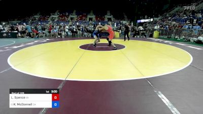 215 lbs Rnd Of 128 - Landon Spence, VA vs Khale McDonnell, CA