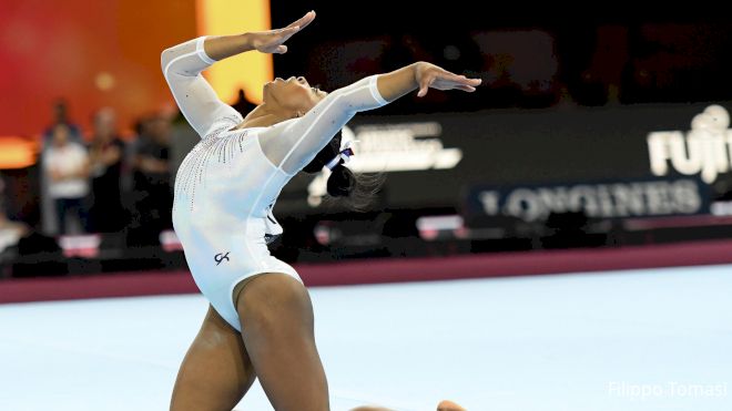 Simone Biles Makes History With Fifth World All-Around Title