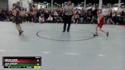 72 lbs Round 8 (10 Team) - Jack Kahley, ACES vs Urijah Davis, Smyrna Wrestling