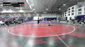 165 lbs Round 3 (10 Team) - Jeff Dunasky, Marian University (IN) vs Graham Kilpper, University Of Saint Mary (KS)