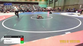 68 lbs Consi Of 8 #2 - Remington Scanlan, Team Aggression vs Whitnee Stanhope, Grizzly Express Wrestling Club