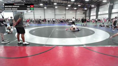 90 lbs Quarterfinal - Brayden Kessler, PA Revival - EL vs Michael Dudak, POWA - EL