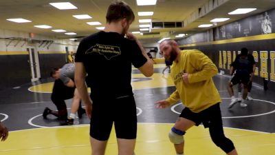 Coach Roosa Works Closely With The App State Wrestlers