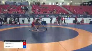 55 kg Quarters - Jacob Cochran, NMU-National Training Center vs Cole Smith, Army (WCAP)