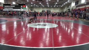 65 lbs Round 2 - Evelyn Duval, Bison Wrestling Club vs Mariella Masso, Summit Wrestling Academy