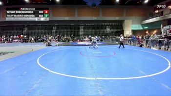 145 lbs Cons. Round 3 - Taylor Breckenridge, Esparto vs Inary Macias-Mendoza, Sacred Heart