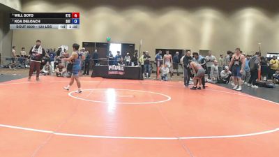 120 lbs 3rd Place Match - Will Soto, KD Training Center vs Koa DeLoach, Sons Of Thunder