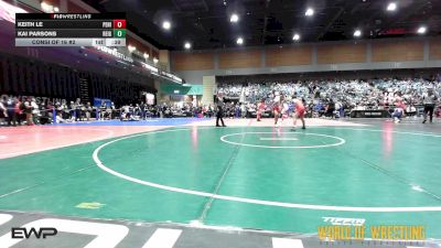 120 lbs Consi Of 16 #2 - Keith Le, Peninsula Wrestling Club (PWC) vs Kai Parsons, Reign Wrestling Club