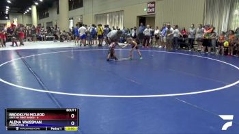 48 lbs Round 1 (4 Team) - Alena Waissman, Stormettes vs Brooklyn McLeod, Ain`t My First Rodeo