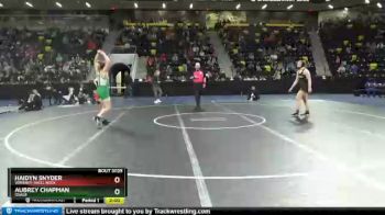 145 lbs 3rd Place Match - Haidyn Snyder, Waverly-Shell Rock vs Aubrey Chapman, Osage