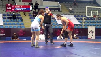65 kg Rr Rnd 2 - Amanda Savard, Canada vs Silvia Esperanza Hernandez Gonzales, Guatalema