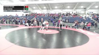 285 lbs Champ. Round 3 - Koy Phister, Riverton vs Kayson Myers, West Field