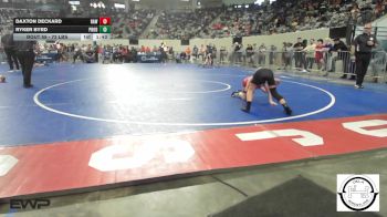 72 lbs Quarterfinal - Daxton Deckard, Raw Wrestling Club vs Ryker Byrd, Prodigy Elite Wrestling