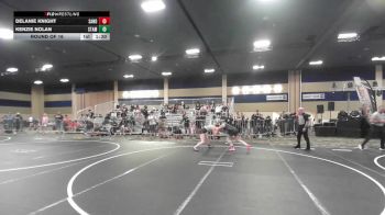 130 lbs Round Of 16 - Delanie Knight, Sanderson Wr Ac vs Kenzie Nolan, Stampede WC