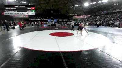 Boys 4A 157 lbs Cons. Round 3 - Jarell David, Lake Stevens vs Jace Mayer, Camas