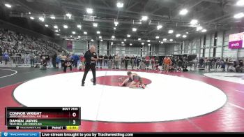 96 lbs Semifinal - Damien Jarvis, Team Real Life Wrestling vs Connor Wright, Askeo International Mat Club