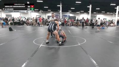 115-120 lbs Cons. Round 1 - Abdulaziz Abduraimjonov, Warhawks vs Aj Holmes, All I See Is Gold