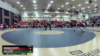 144 lbs Quarters & Wb (16 Team) - Xander Schwartz, Adams Central vs Riley Kling, North Miami