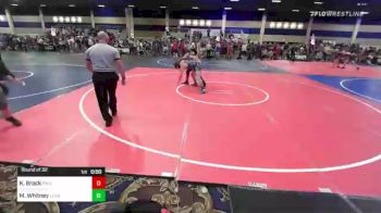 182 lbs Round Of 32 - Keyon Brock, Pwc vs Michael Whitney, Legacy WC