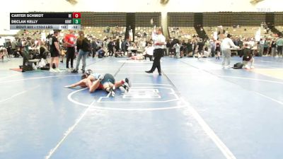 110-I lbs Consi Of 16 #2 - Carter Schmidt, Boyertown East vs Declan Kelly, Gentile Trained