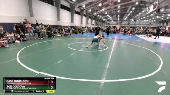 85 lbs Cons. Round 3 - Abby Richers, Gracie Barra Westchase Wrestling Club vs Asher Johnson, 3F Wrestling
