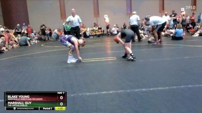 70 lbs Cons. Round 2 - Marshall Guy, The Untouchables vs Blake Young, Wentzville Wrestling Fed.(WWF)