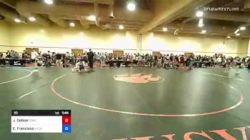 55 lbs Consi Of 32 #1 - Jack DeBoe, Compound Wrestling - Great Lakes vs Elyle Francisco, Anchorage Youth Wrestling Academy