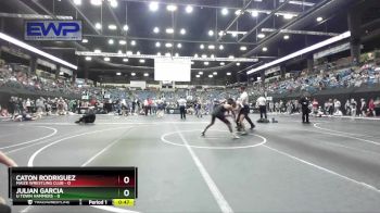 125 lbs Cons. Round 2 - Julian Garcia, U Town Hammers vs Caton Rodriguez, Maize Wrestling Club