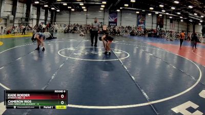 72 lbs Rd# 9- 2:15pm Saturday Final Pool - Cameron Rios, Lions Wrestling Academy vs Kade Roeder, Dynasty RED