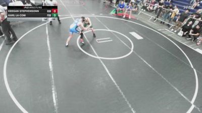 132 lbs Cons. Round 3 - Keegan Stephensonn, Rancho Bernardo WC vs Karl La Com, Poway