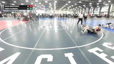 112 lbs Consi Of 32 #1 - Jason Bencivenga, NY vs Crew O?Connor, MT