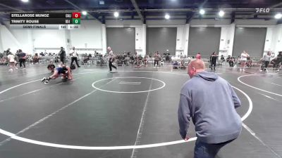 101 lbs Semifinal - Stellarose Munoz, California Grapplers vs Trinity Rouse, 951 Wc