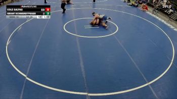 215 lbs Finals (8 Team) - Cole Salpas, Grand Island vs Grant Schwerdtfeger, Lincoln East