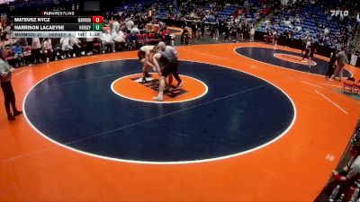 285 lbs Semis & 1st Wrestleback (8 Team) - Mateusz Nycz, Aurora (Marmion Academy) vs Harrison Lacaeyse, Arlington Heights (Hersey)