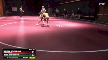 96-97 lbs 1st Place Match - Meirek Henderson, Independence vs Lane McGonegle, Center Point-Urbana