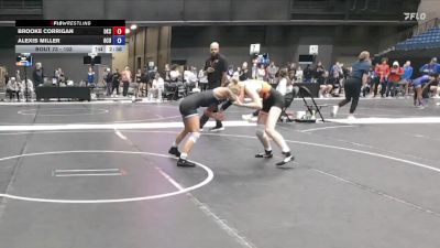 103 lbs Semifinal - Brooke Corrigan, Oklahoma State University vs Alexis Miller, Oklahoma City University