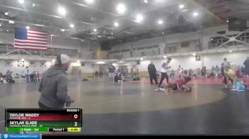 164 lbs Round 1 (4 Team) - Skylar Slade, Charlies Angels Pink vs Taylor Waddy, Missouri Red