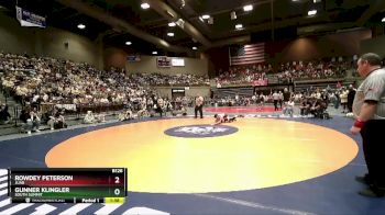 Semifinal - Rowdey Peterson, Juab vs Gunner Klingler, South Summit