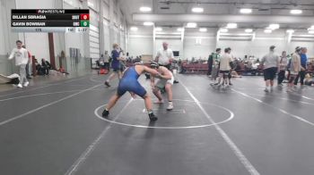 175 lbs Round 5 (10 Team) - Dillan Sbragia, Team Shutt vs Gavin Bowman, Grindstone WC