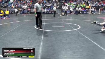 84 lbs Champ. Round 1 - Salah Dajani, Lincoln-Way WC vs Jack Koenig, Team 312 WC