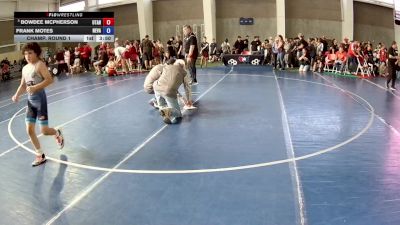 92 lbs Champ. Round 1 - Bowdee McPherson, Utah vs Frank Motes, Nevada