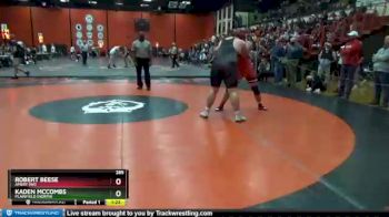 285 lbs Cons. Semi - Kaden Mccombs, Plainfield (NORTH) vs Robert Beese, AMERY (WI)