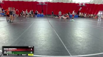 120 lbs Round 4 (6 Team) - Evan Dingwall, WCAABE Knights vs Kie Smith, Geneseo Green