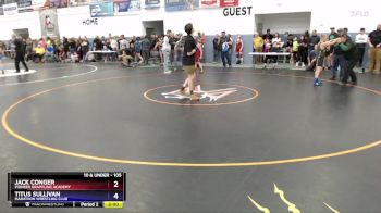 105 lbs 5th Place Match - Titus Sullivan, Marathon Wrestling Club vs Jack Conger, Pioneer Grappling Academy