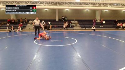 101-109 Ture 2nd 1st Place Match - Parker Kinnan, Cozad Wrestling Club vs Ryker Cech, Lakeview Wrestling Club