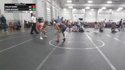 157 lbs Round 5 (10 Team) - Phillip Sarbo, Team Shutt vs Jason Acevedo, Grindstone WC