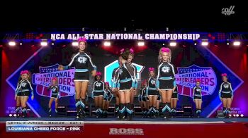 Louisiana Cheer Force - Pink [2026 L3 Junior - Medium Day 1] 2026 NCA All-Star National Championship