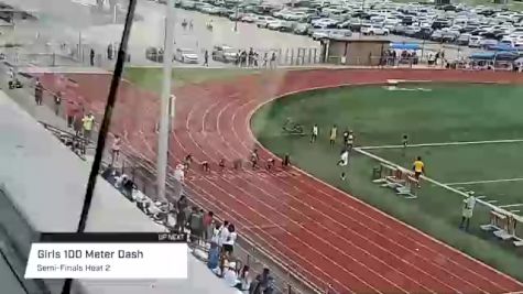 Youth Girls' 100m, Semi-Finals 2 - Age 10