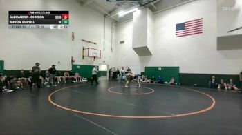 132 lbs Alexander Johnson, DouglasSD vs Kipton Guptill, Tongue River
